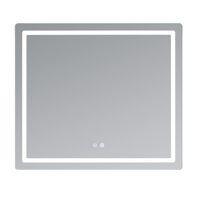 Дзеркало Qtap Mideya (MI2)  800х700 з LED-підсвічуванням Touch, з антизапотіванням, з димером, рег. яскравості QT2078NCF807048476