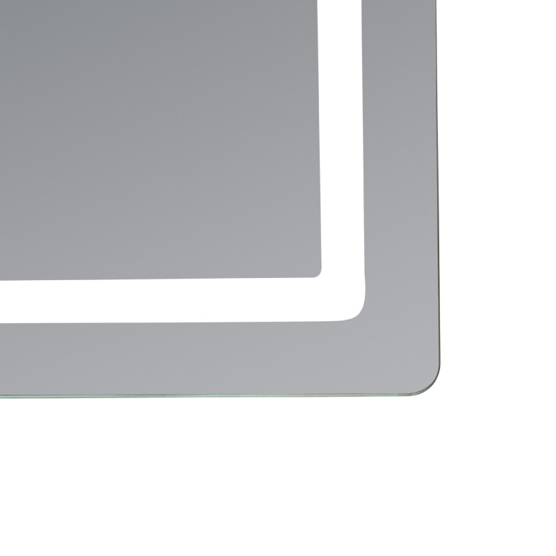 Дзеркало Qtap Mideya (MI2)  800х700 з LED-підсвічуванням Touch, з антизапотіванням, з димером, рег. яскравості QT2078NCF807048476