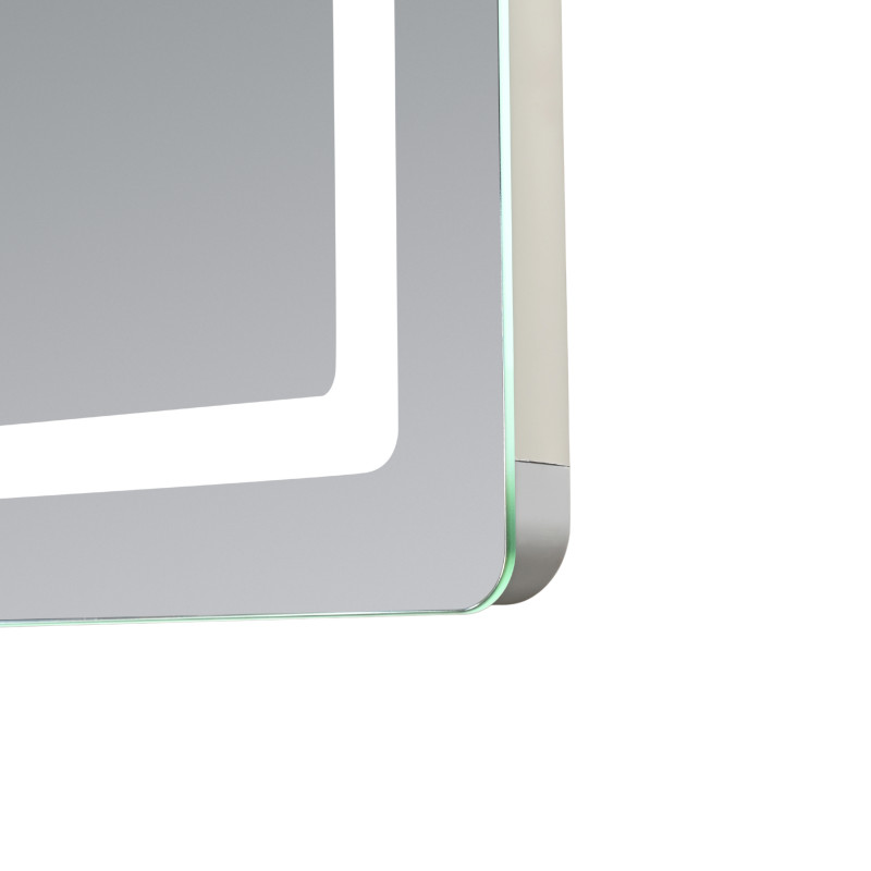 Дзеркало Qtap Mideya (MI2)  800х700 з LED-підсвічуванням Touch, з антизапотіванням, з димером, рег. яскравості QT2078NCF807048476