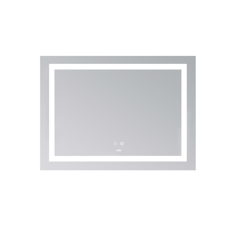 Дзеркало Lidz Kubis (KU1) 700х500 з LED-підсвічуванням Touch, з антизапотіванням, з димером, рег. яскравості LD78LF90448485
