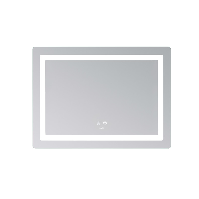 Дзеркало Lidz Kubis (KU2) 700х500 з LED-підсвічуванням Touch, з антизапотіванням, з димером, рег. яскравості LD78LF90448486