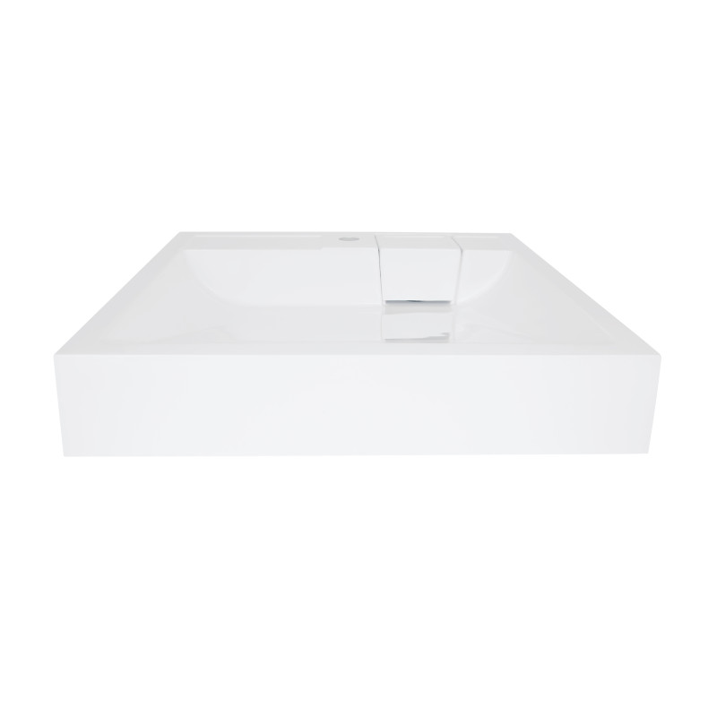 Раковина на пральну машину Qtap Arvin 595x595x115 мм, White QTARV2365WHI48575