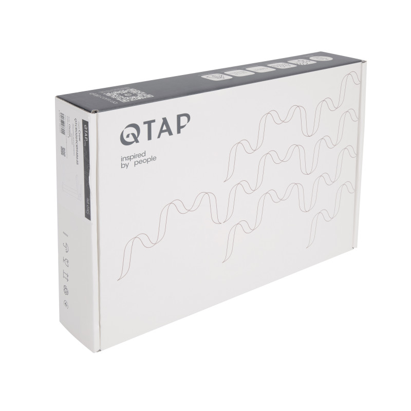 Змішувач для раковини високий Qtap Crow  QTCRO269CRM48645 Chrome