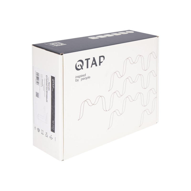 Змішувач для раковини низький Qtap Nando  QTNAN270CRM48649 Chrome