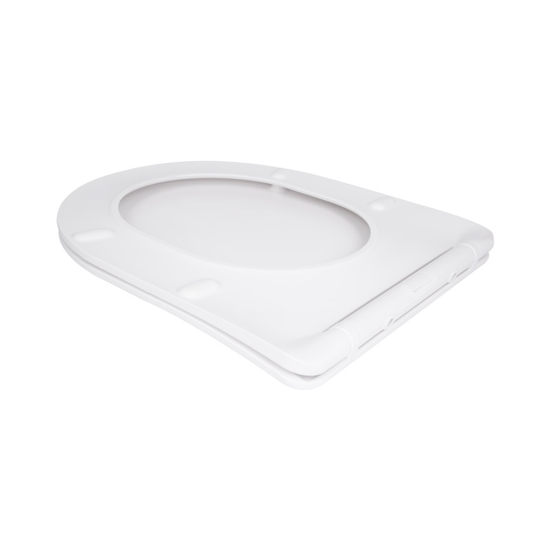 Сидіння для унітаза Qtap (Robin 490,610, Scorpio 490) з мікроліфтом Slim QTSC179W48675