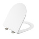 Qtap Сидіння для унітаза (Jay 640, Swan 640) 422x360x30 мм, White, з мікроліфтом, Slim Duroplast, Quick Release QTSC179W48699