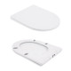 Унітаз підлоговий Qtap Swan Eco Ultra Quiet з сидінням Soft-close 640x360x835 мм QTSWA27W48748 White