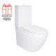 Унітаз підлоговий Qtap Jay Eco Ultra Quiet з сидінням Soft-close 640x360x835 мм QTJAY27W48749 White