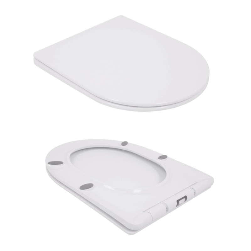 Унітаз підлоговий Qtap Jay Eco Ultra Quiet з сидінням Soft-close 640x360x835 мм QTJAY27W48749 White