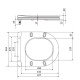 Qtap Сидіння для унітаза (Robin 490, Scorpio 490) 430x363x60 мм, White, з мікроліфтом, Slim Duroplast, MagLock QTSC179W48915