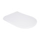 Qtap Сидіння для унітаза (Robin 520, Scorpio 520) 465x363x60 мм, White, з мікроліфтом, Slim Duroplast, MagLock QTSC179W48916