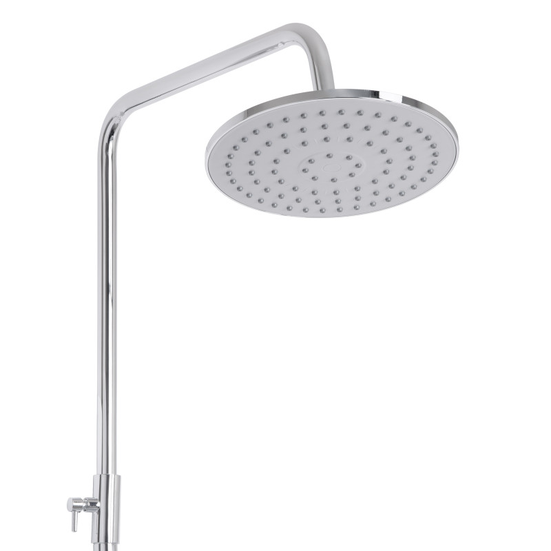 Душова система універсальна Lidz Latwa 1031 на три споживача (з виливом)  (k35) Chrome LDLAT1031CRM48993