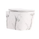 Унітаз підвісний Qtap Tern Ultra Quiet 520×345×325 мм, Marble, з сидінням Slim Duroplast / Soft-close / Quick Release QTTER26MR49002