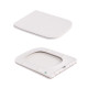 Унітаз підвісний Qtap Tern Ultra Quiet 520×345×325 мм, Marble, з сидінням Slim Duroplast / Soft-close / Quick Release QTTER26MR49002