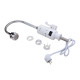 Проточний кран-водонагрівач  для кухні на три режими Lidz Warm 062  LDWAR062WCR49099 White/Chrome