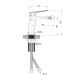 Змішувач для биде Qtap Crow  QTCRO255CRM49177 Chrome