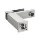 Змішувач для раковини низький Lidz Helix 001F (k35)  LDHEL001FNKS49178 Nickel