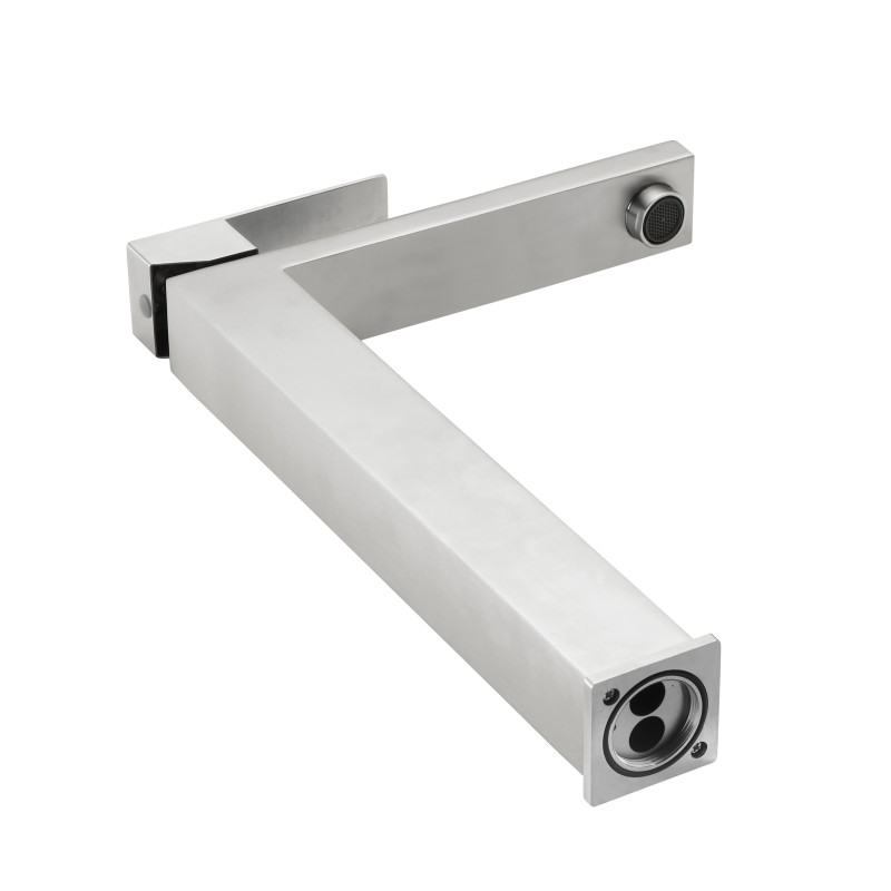Змішувач для раковини високий Lidz Helix 001FH (k35)  LDHEL001FHNKS49179 Nickel