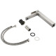 Змішувач для раковини високий Lidz Helix 001FH (k35)  LDHEL001FHNKS49179 Nickel