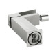 Змішувач для биде Lidz Helix 001AF (k35)  LDHEL001AFNKS49181 Nickel