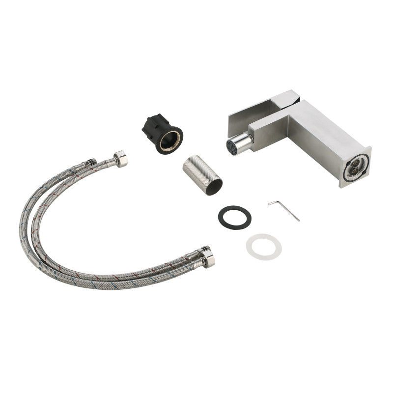 Змішувач для биде Lidz Helix 001AF (k35)  LDHEL001AFNKS49181 Nickel