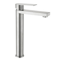Змішувач для раковини високий Lidz Nexus 001FH (k35)  LDNEX001FHNKS49185 Nickel