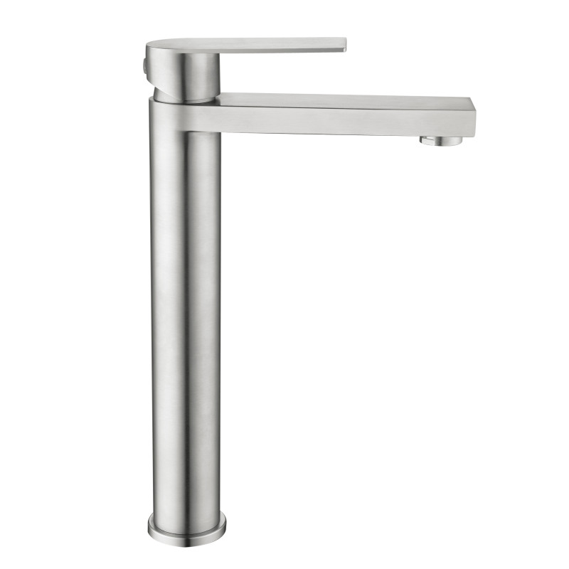 Змішувач для раковини високий Lidz Nexus 001FH (k35)  LDNEX001FHNKS49185 Nickel