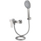 Змішувач для душу Lidz Nexus 010 (k35)  LDNEX010NKS49188 Nickel