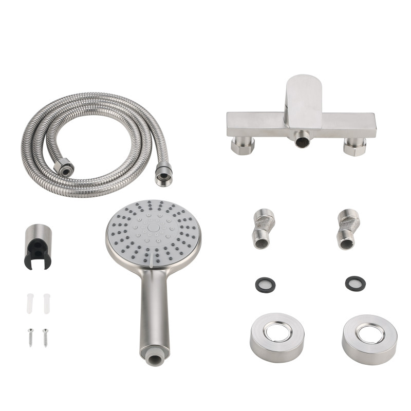 Змішувач для душу Lidz Nexus 010 (k35)  LDNEX010NKS49188 Nickel