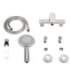 Змішувач для душу Lidz Nexus 010 (k35)  LDNEX010NKS49188 Nickel