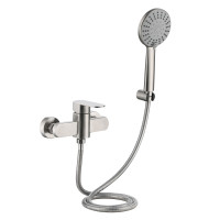 Змішувач для душу Lidz Luna 010 (k35)  LDLUN010NKS49191 Nickel