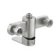 Змішувач для душу Lidz Luna 010 (k35)  LDLUN010NKS49191 Nickel