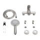 Змішувач для душу Lidz Luna 010 (k35)  LDLUN010NKS49191 Nickel