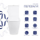 Унітаз підлоговий Qtap Stork Ultra Quiet 630×350×805 мм із сидінням Soft-close, White QTSTO27W49260