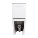 Унітаз підлоговий Qtap Stork Ultra Quiet 630×350×805 мм із сидінням Soft-close, White QTSTO27W49260