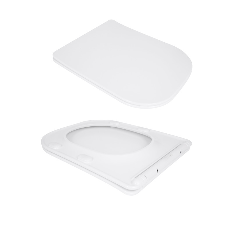 Унітаз підлоговий Qtap Stork Ultra Quiet 630×350×805 мм із сидінням Soft-close, White QTSTO27W49260