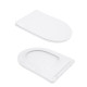 Унітаз підлоговий Qtap Leo Ultra Quiet 620×355×790 мм з сидінням Soft-close, White QTLEO27W49261