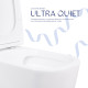 Унітаз підлоговий Qtap Aquarius Ultra Quiet 620×355×790 мм з сидінням Soft-close, White QTAQAW27W49262