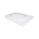 Сидіння для унітазу Qtap (Stork, Aquarius 630) 420x336x22 мм, White, з мікроліфтом, Slim Duroplast, Quick Release QTSC179W49263