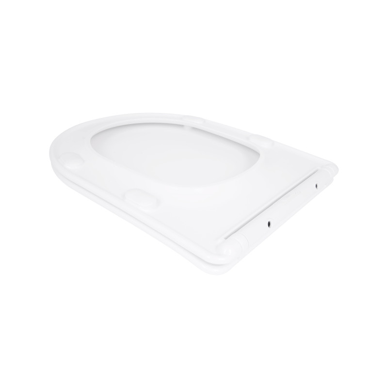 Сидіння для унітазу Qtap (Evia, Arvin, Leo 630) 410x330x22 мм, White, з мікроліфтом, Slim Duroplast, Quick Release QTSC179W49264