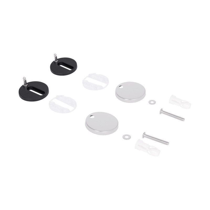 Сидіння для унітазу Qtap (Evia, Arvin, Leo 630) 410x330x22 мм, White, з мікроліфтом, Slim Duroplast, Quick Release QTSC179W49264