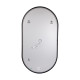 Дзеркало Qtap Scorpio (SC1) з LED-підсвічуванням Touch, з антизапотіванням, з димером, рег. темп. кольору (3000-6500K) Black QTSC500900