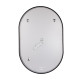 Дзеркало Qtap Scorpio (SC1) з LED-підсвічуванням Touch, з антизапотіванням, з димером, рег. темп. кольору (3000-6500K) Black QTSC600900