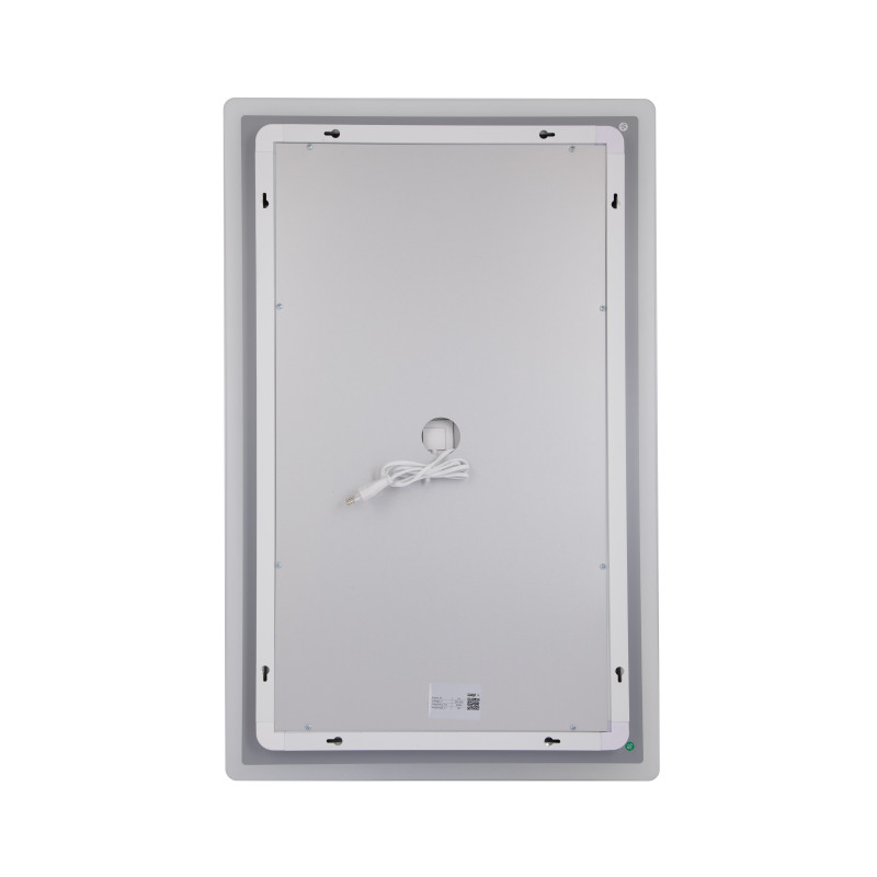 Дзеркало Lidz Orion (OR2) 500х800 з LED-підсвічуванням Touch, з антизапотіванням, з димером, рег. яскравості LDOR50080049291
