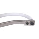 Вилив у зборі Lidz (330х265х35) для змішувача для кухні Aria 020F3 Nickel/White LDARI3302653549380