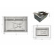 Мийка для кухні інтегрована Lidz Handmade H6845 Brushed Steel 3,0/1,0 мм LDH6845BRU49455