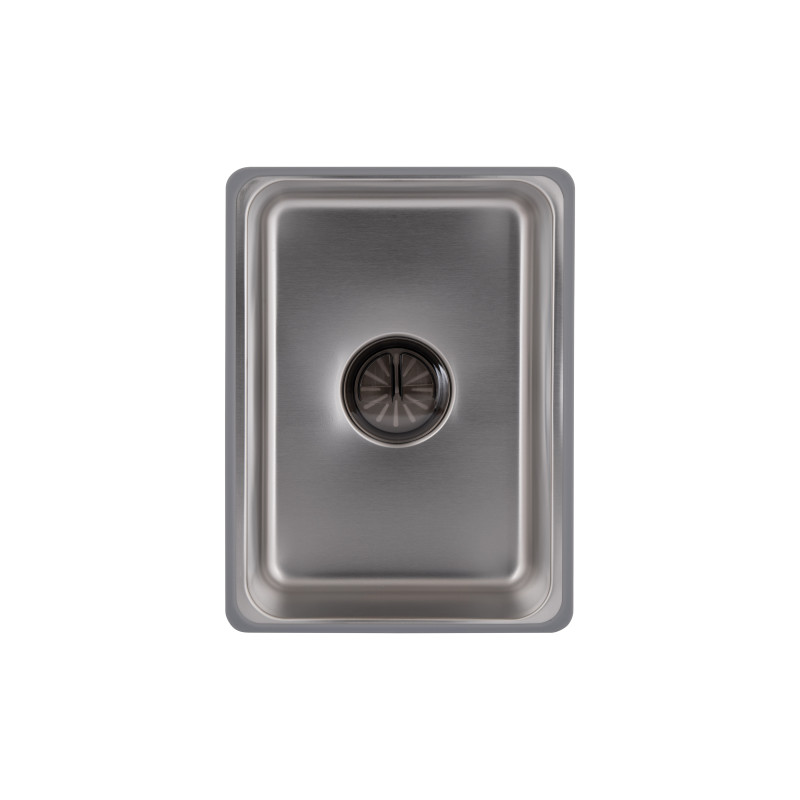 Мийка для кухні інтегрована Lidz Handmade H6845 Brushed Steel 3,0/1,0 мм LDH6845BRU49455