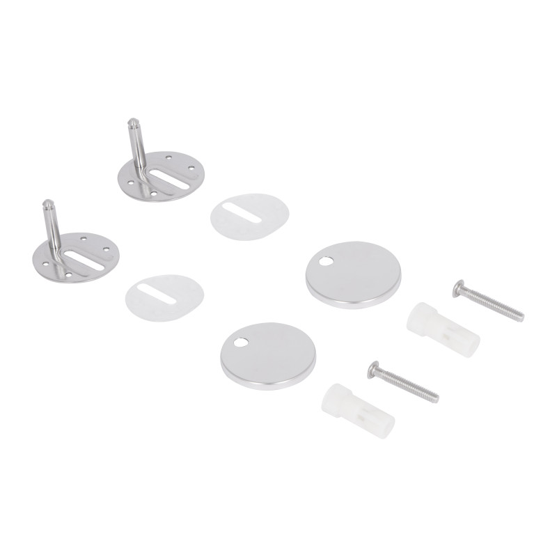 Сидіння для унітазу Qtap (Kolibri) 455×360×30 мм, White, з мікроліфтом Slim Duroplast, Quick Release QTST179W49488