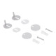 Сидіння для унітазу Qtap (Kolibri) 455×360×30 мм, White, з мікроліфтом Slim Duroplast, Quick Release QTST179W49488