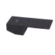 Ручка 35 мм Lidz (105х42х26,4) для змішувачів Kubis Black LDKUB1054226449498